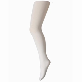 Mp 101 White Microfibre Tights (01) Dont Wait! Save