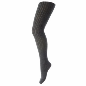 Shop Hot Deals Mp 128 Wool Rib Tights 497 Dark Grey Melange