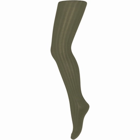 Hot Pick Online Mp 130 Cotton Rib Tights Capers