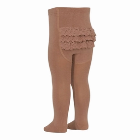 Mp 350 Cotton Tights Lace 858 Tawny Brown Big Price Drop