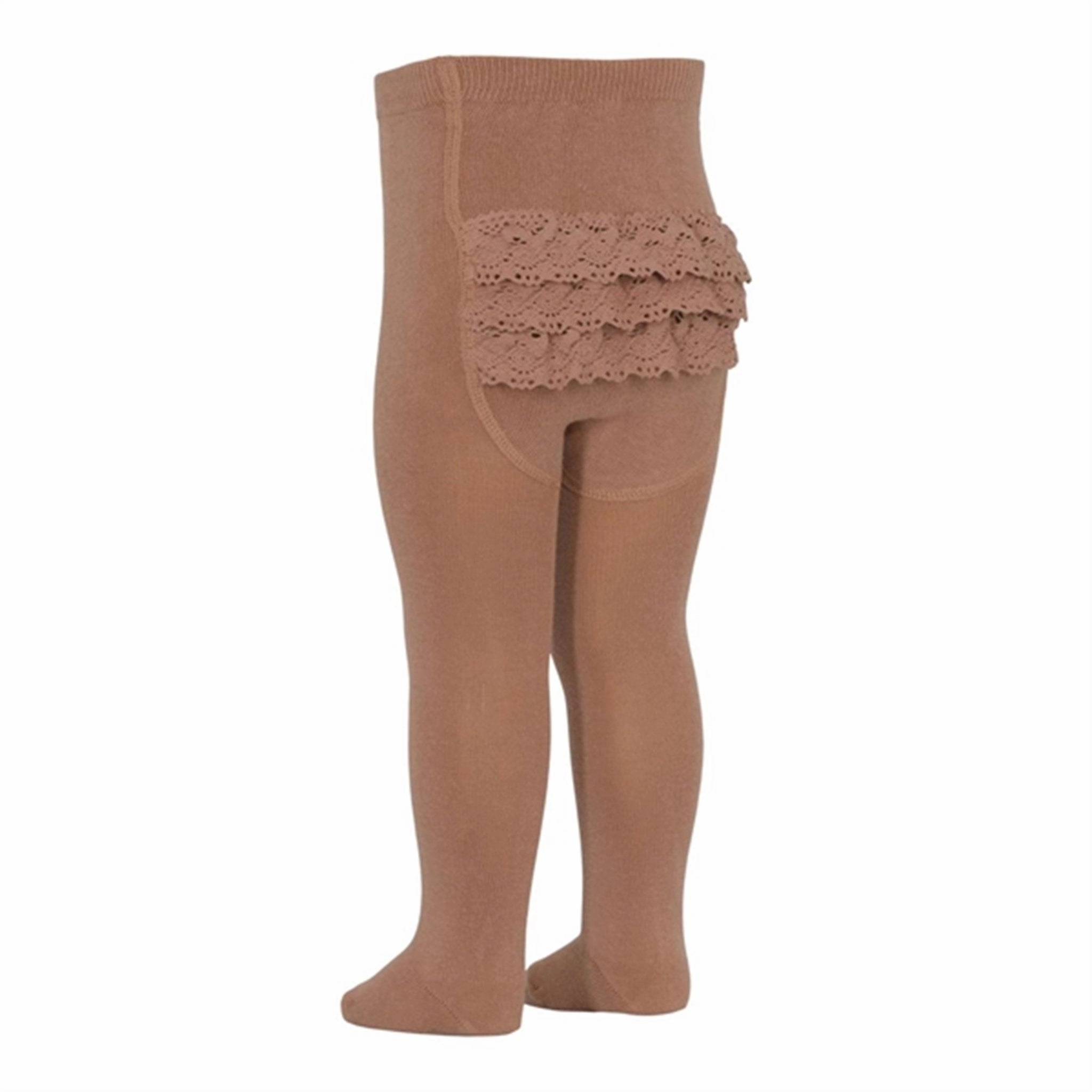 Mp 350 Cotton Tights Lace 858 Tawny Brown Big Price Drop