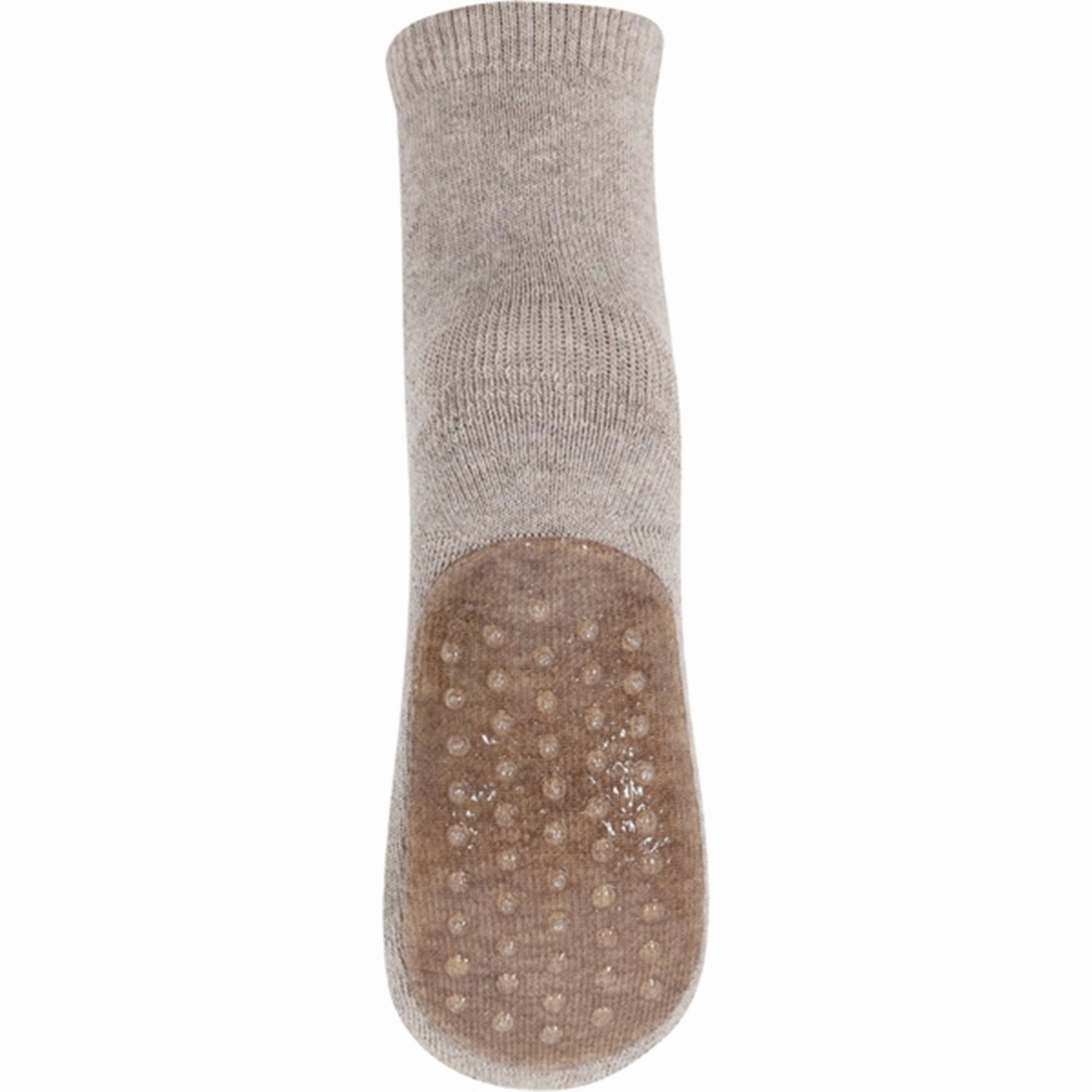 Mp 7953 Cotton Anti-Slip Socks 489 Light Brown Melange Mega Discount Today Clearance Event