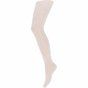 Mp Danmark 130 Cotton Rib Tights 499 Creme Melange Special Price Today Mega Sale Now
