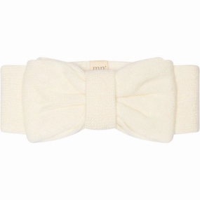 Mp Danmark Cream Helsinki Headband - Bow Hot Pick Online