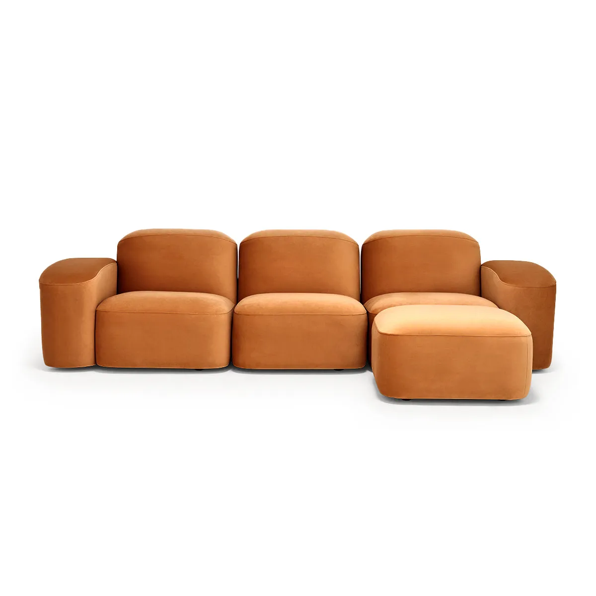 Muse 3 Seat Sofa (Malibu Caramel)