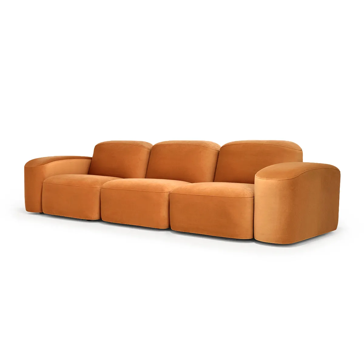 Muse 3 Seat Sofa (Malibu Caramel)
