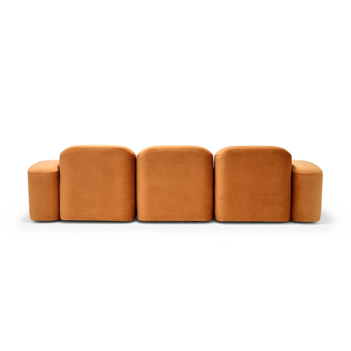 Muse 3 Seat Sofa (Malibu Caramel)