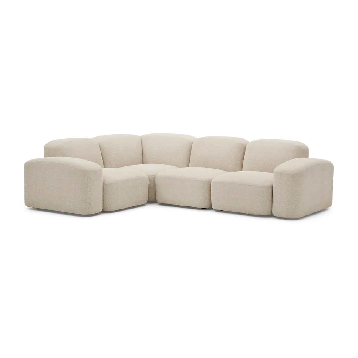 Muse 4 Piece Outdoor Modular Sofa (Collaroy Static)