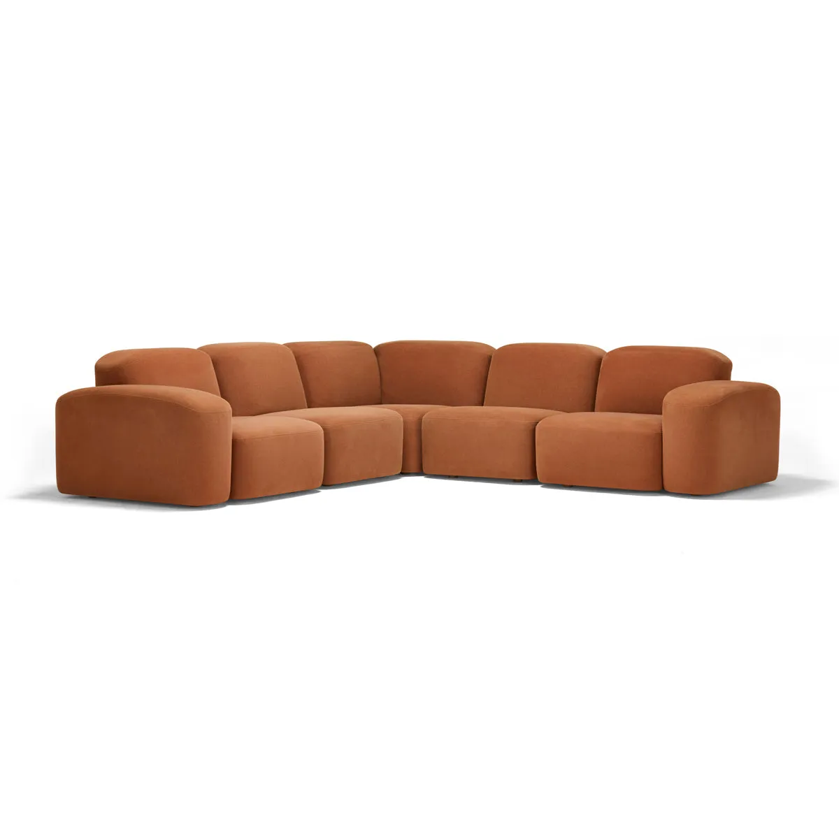 Muse 5 Piece Modular Sofa (Cabarita Hazel)