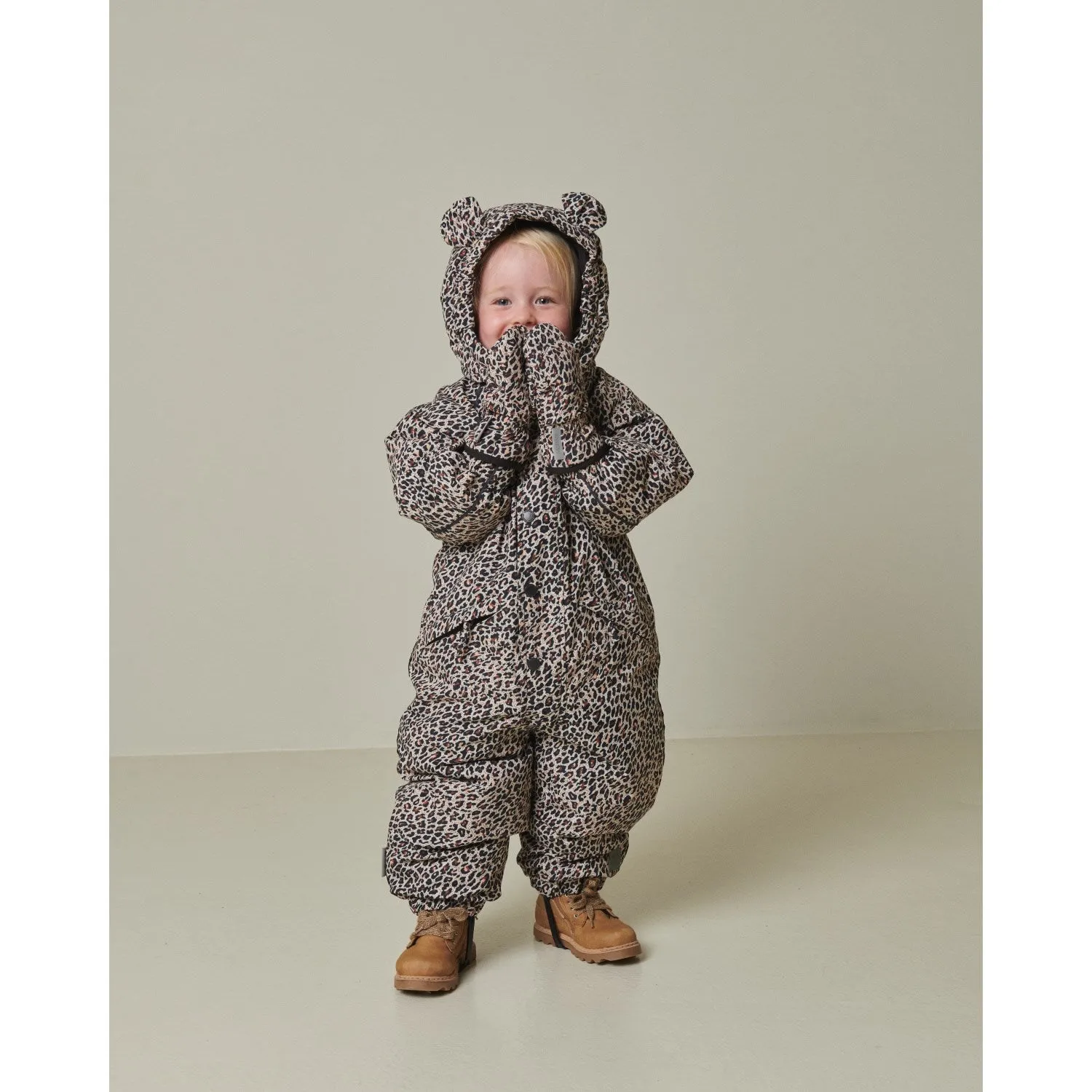 Grab Your Savings Marmar Technical Outerwear Print Leopard Almo Mittens