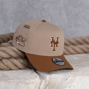 Hot Pick of the Day New Era 9Forty A-Frame New York Mets World Series 1986 Two Tone / Kelly Green Uv Snapback
