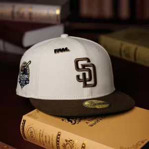 Big Hot Sale Clearance Steal Today New Era 59Fifty Mlb San Diego Padres 40Th Anniversary Two Tone / Kelly Green Uv Fitted Cap