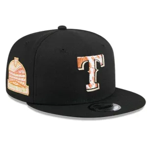 Shop Today & Save Exclusive Online Deal New Era 9Fifty Texas Rangers Animal Fill Black Snapback Cap