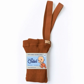 Big Sale Today Last Chance Offer Silly Silas Footed Tights Cinnamon