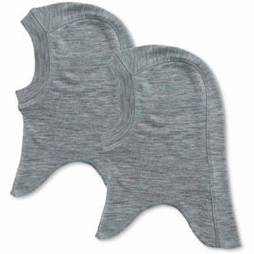 Steal the Deal Now Sale Ending Soon Wheat Melange Grey 2 Wool Balaclava Felix
