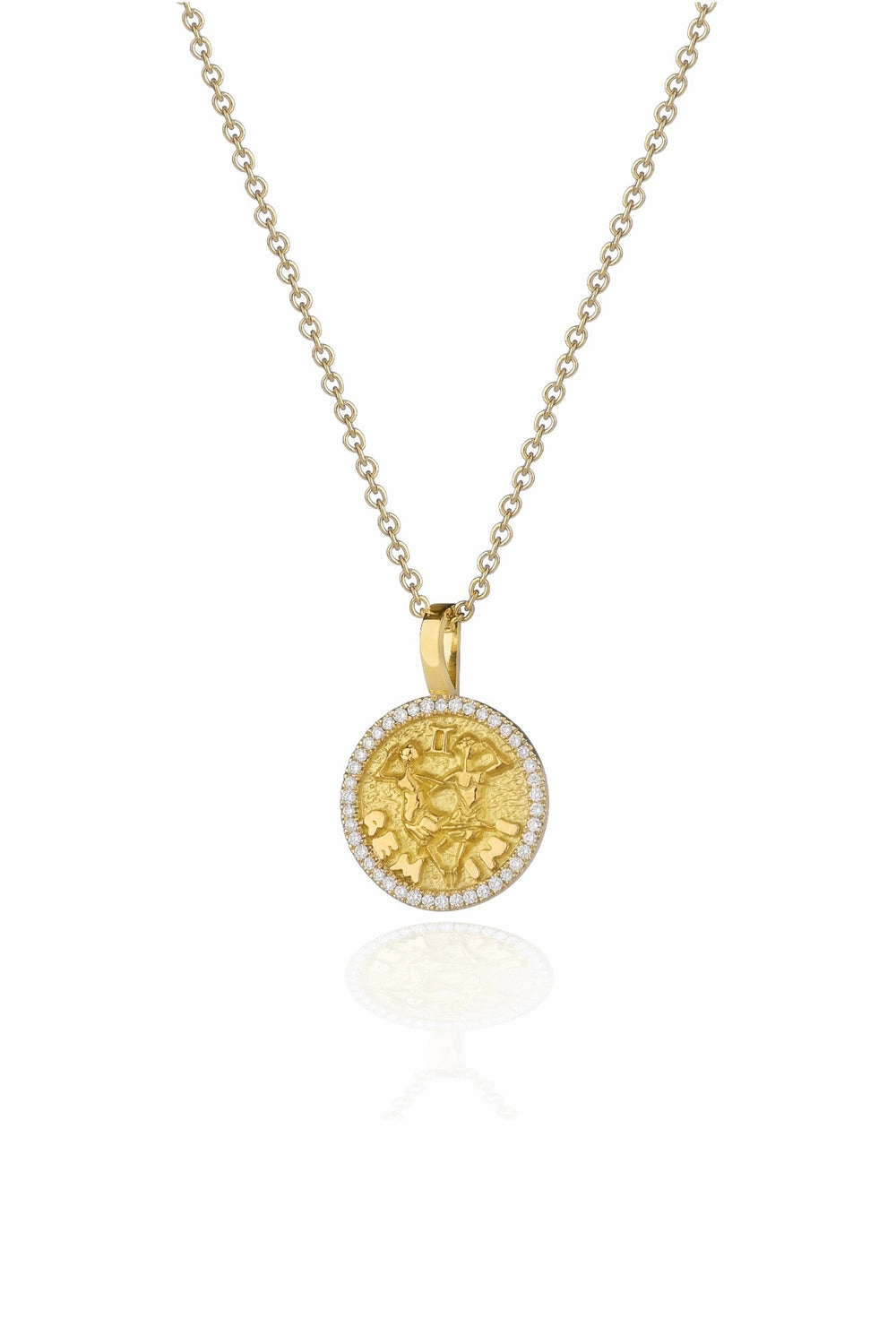 Online Exclusive Deal Trending Savings Now Diamond Zodiac Pendant In 18K Yellow Gold