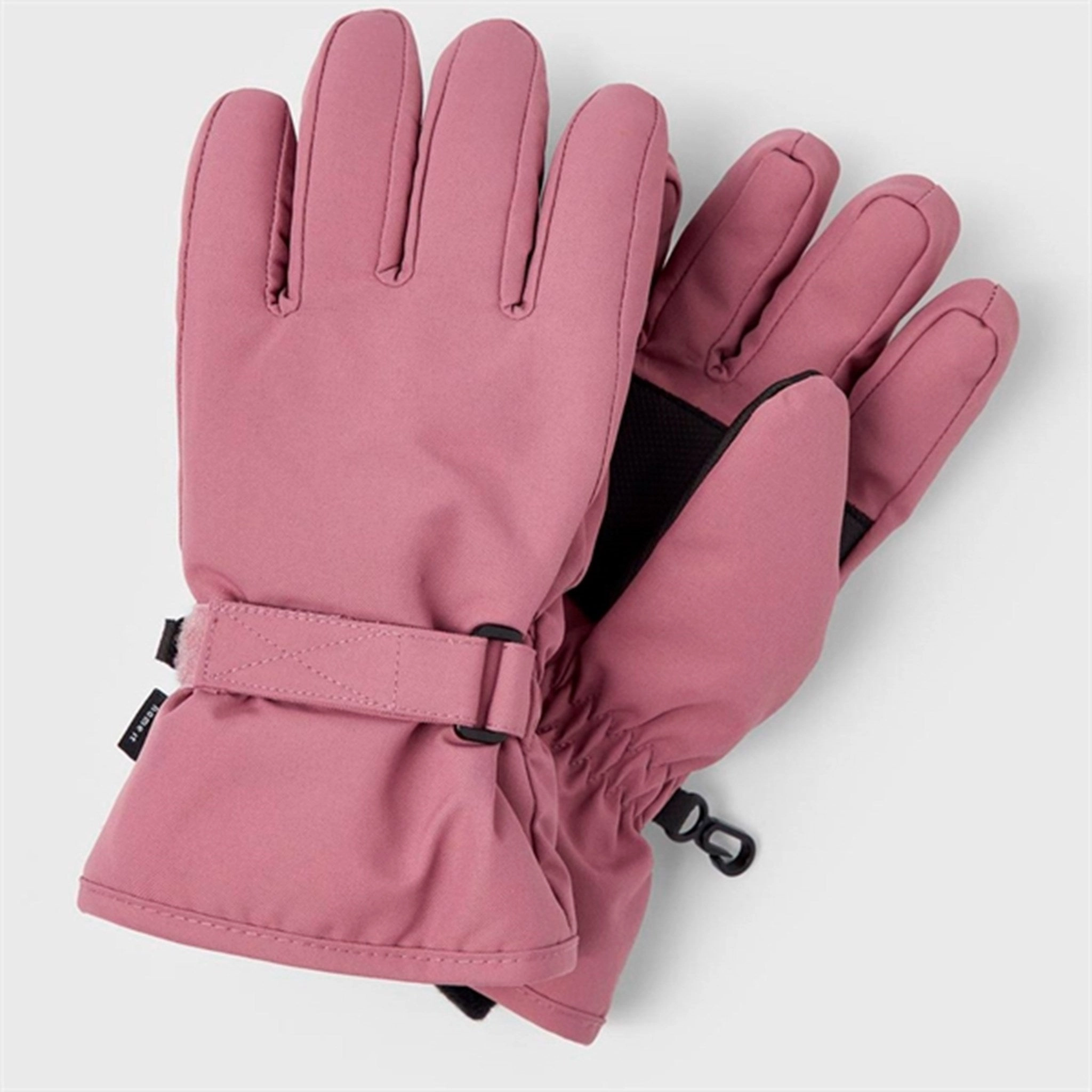 Shop the Savings Name It Wistful Mauve Snow Gloves Noos