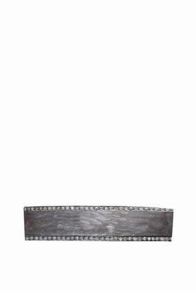 New Arrival Discount Mega Discount Event Pave Diamond Pearl Brown Enamel Bracelet