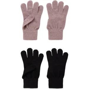 Name It Black Woodrose Nkfmagic Glitter Gloves 2P Grab the Deal Now