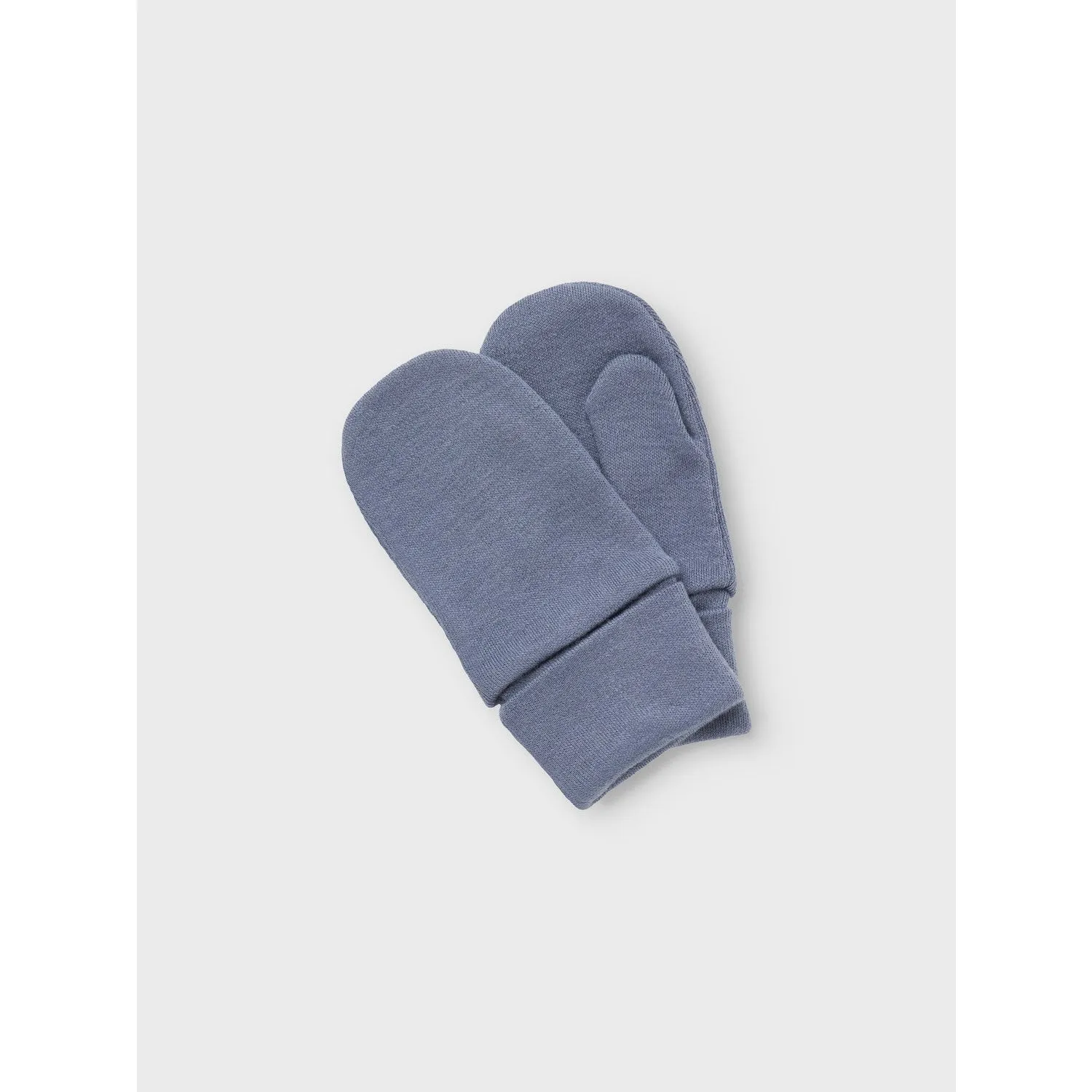Name It Folkstone Gray Nmmwillit Wool Mittens W/Thumb Exclusive Deal Inside