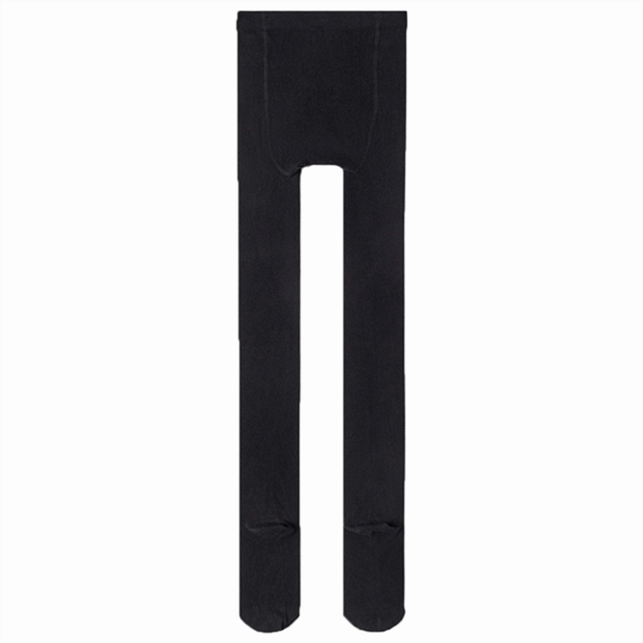 Name It Black Solid Tights 2-Pack Noos Mega Online Discount