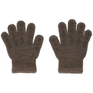 Gobabygo Grip Gloves Brown Melange Instant Savings Inside
