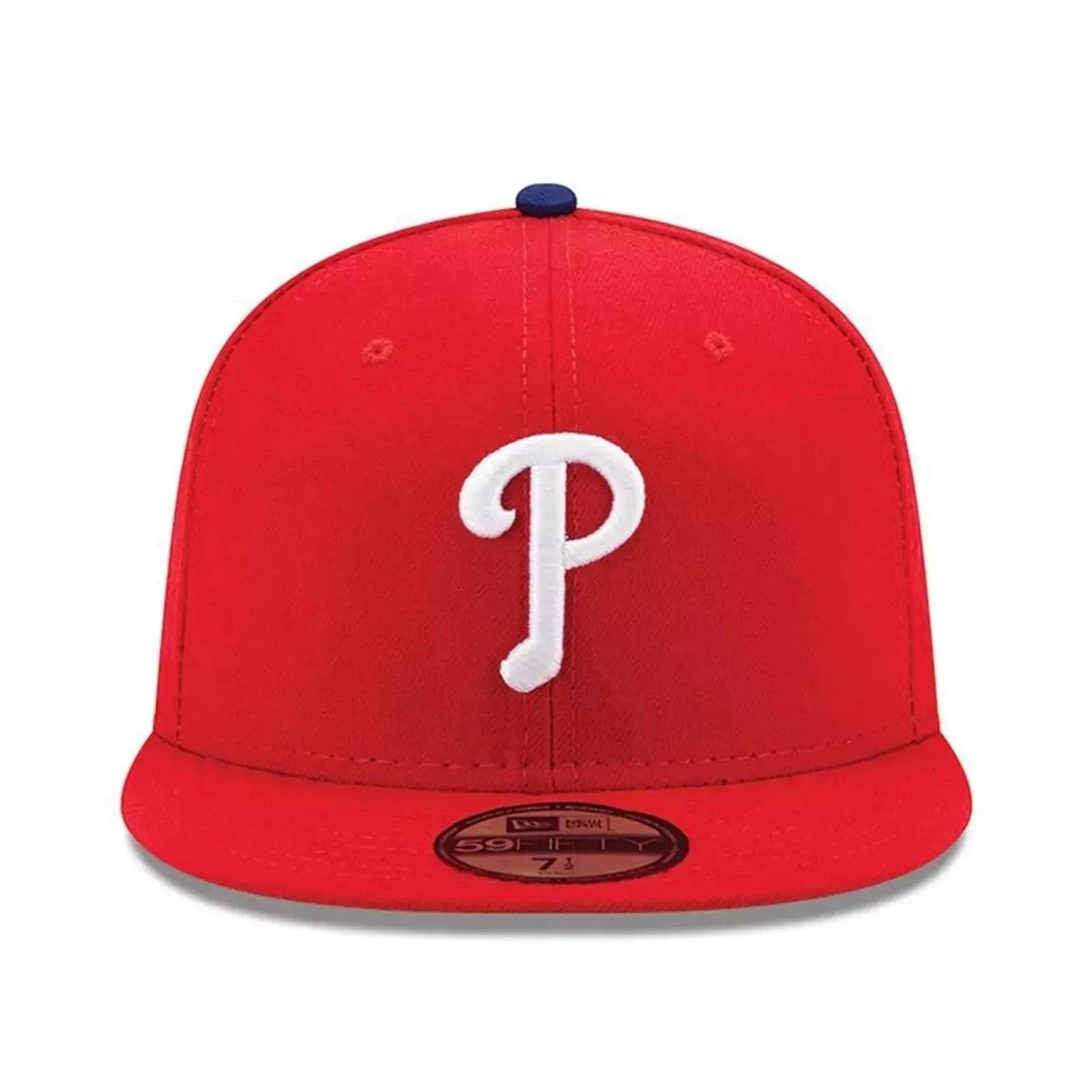 New Era 59Fifty Mlb Authentic Philadelphia Phillies Team Fitted Red Cap Big Hot Sale Perfect Gift Offer