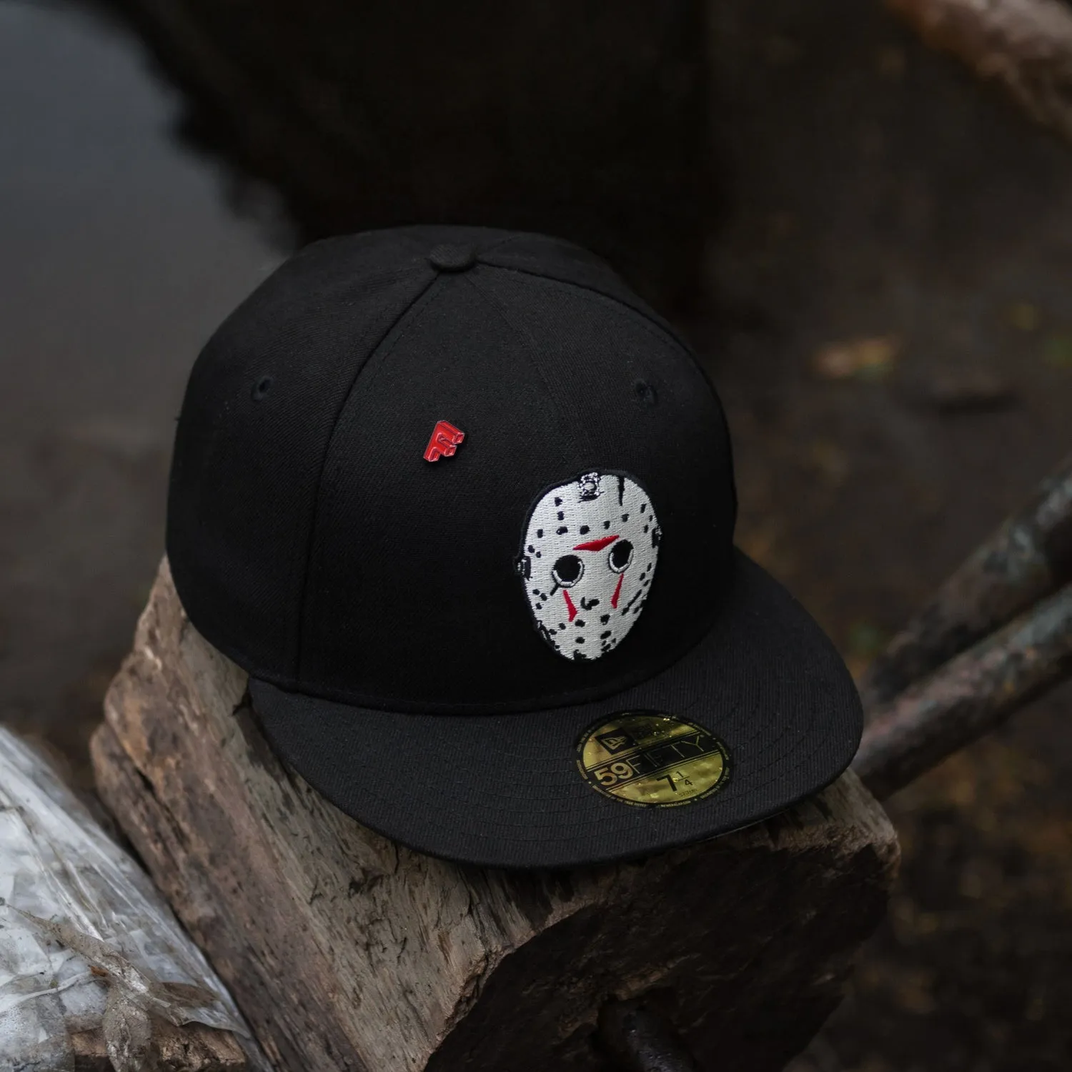 New Era 59Fifty Friday The 13Th Black / Grey Uv Fitted Cap Must-Have Deal
