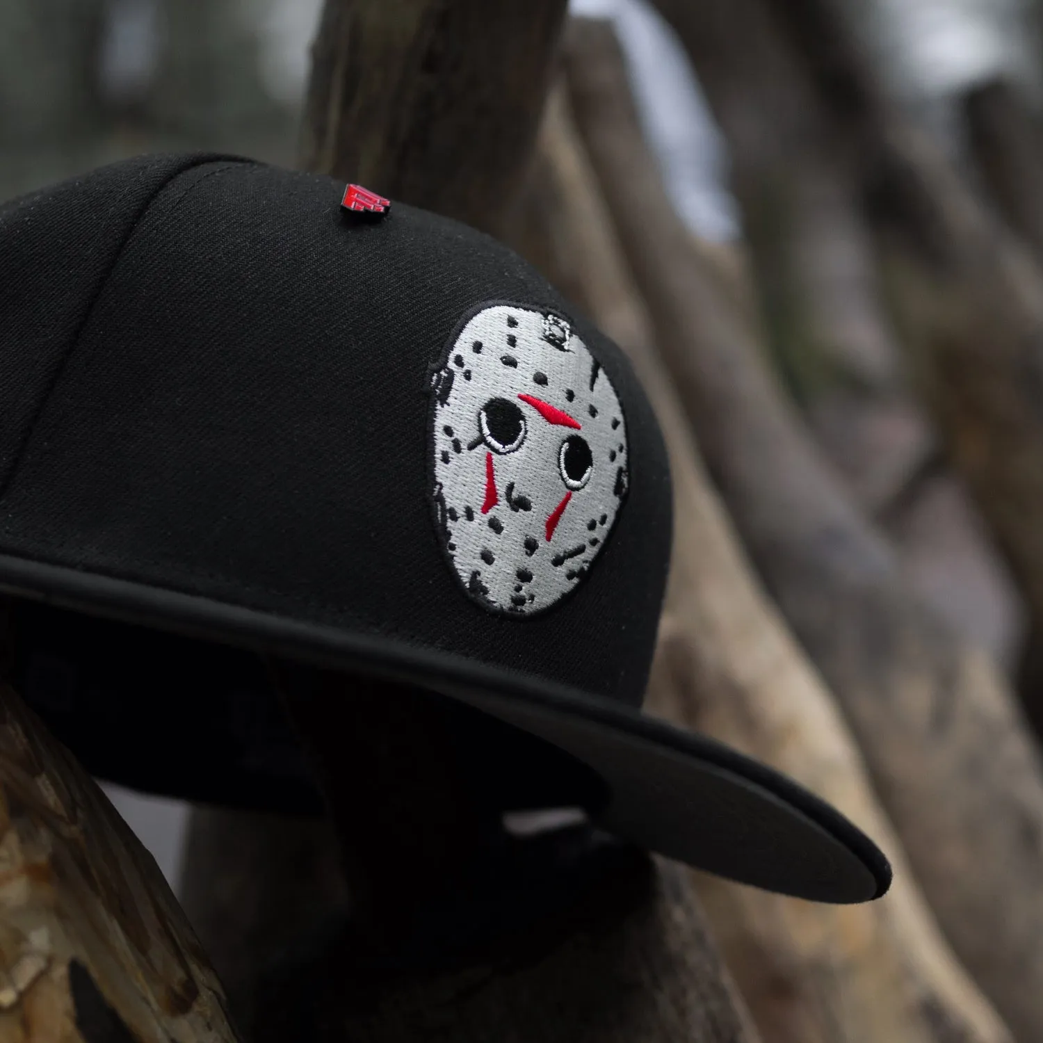 New Era 59Fifty Friday The 13Th Black / Grey Uv Fitted Cap Special Price Offer Best Seller Discount