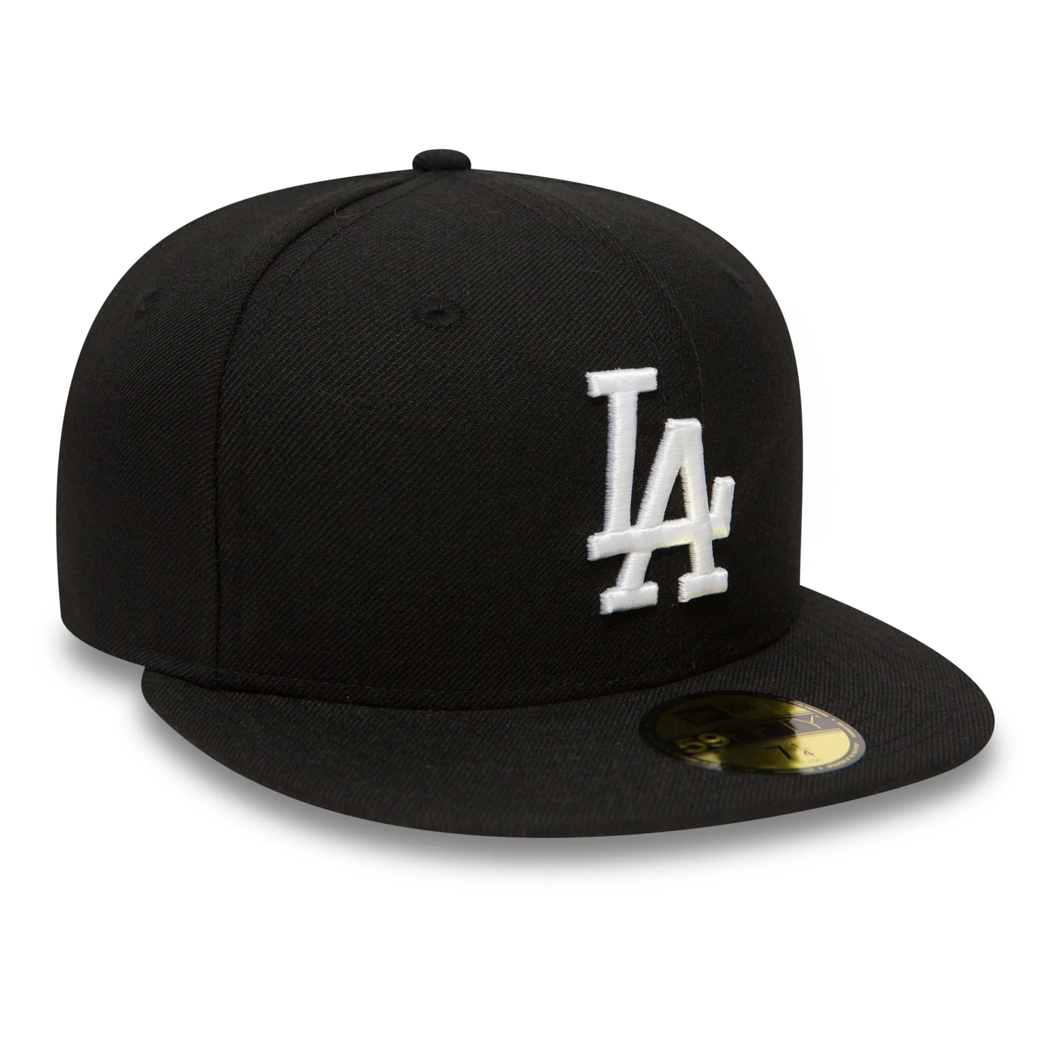 New Era 59Fifty Los Angeles Dodgers Black/White Fitted Cap Mega Discount Today Special Online Offer