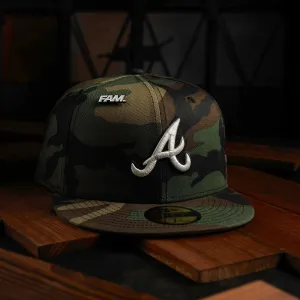 Flash Deal Alert Special Occasion Discount New Era 59Fifty Mlb Atlanta Braves Camo / Grey Uv Fitted Cap