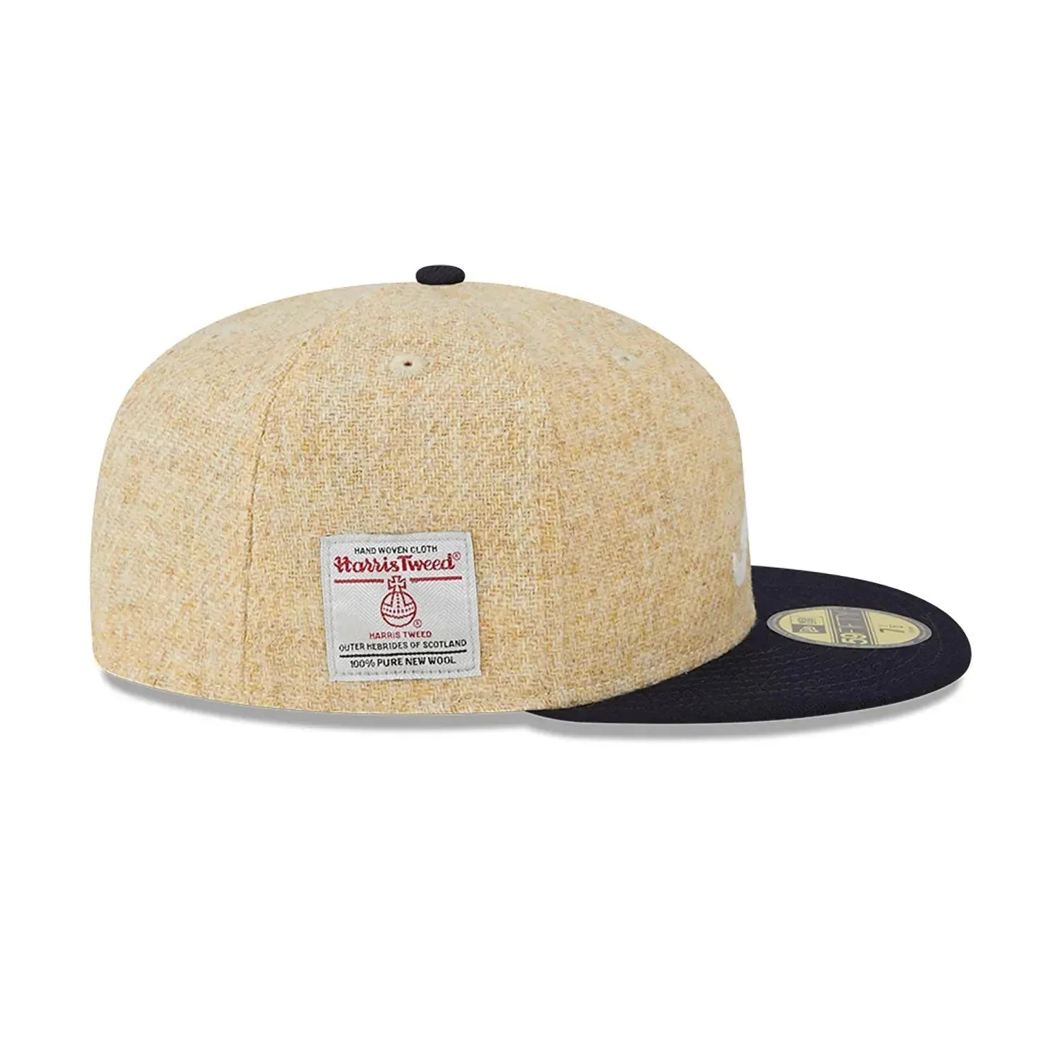 New Era 59Fifty Mlb Atlanta Braves Harris Tweed Two Tone / Grey Uv Fitted Cap Best Deal Alert
