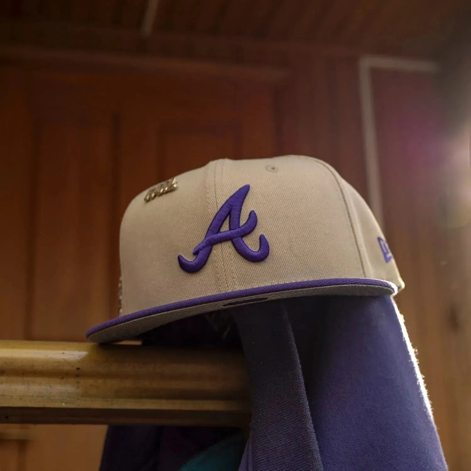 New Era 59Fifty Mlb Atlanta Braves World Series 2021 Two Tone / Grey Uv Fitted Cap Shop & Grab Offer