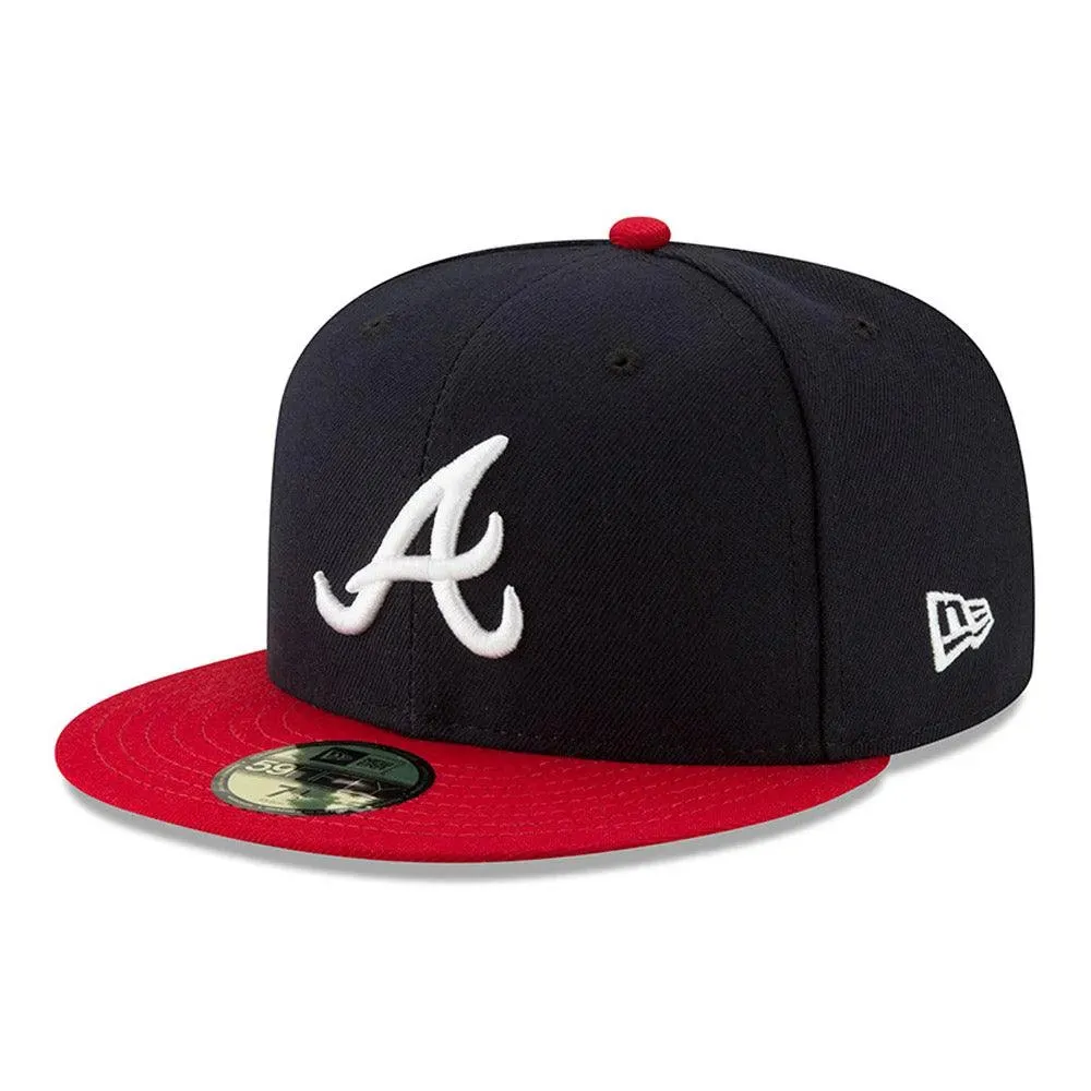 Todays Hot Pick Shop & Grab Now New Era 59Fifty Mlb Authentic Atlanta Braves Team Fitted Cap