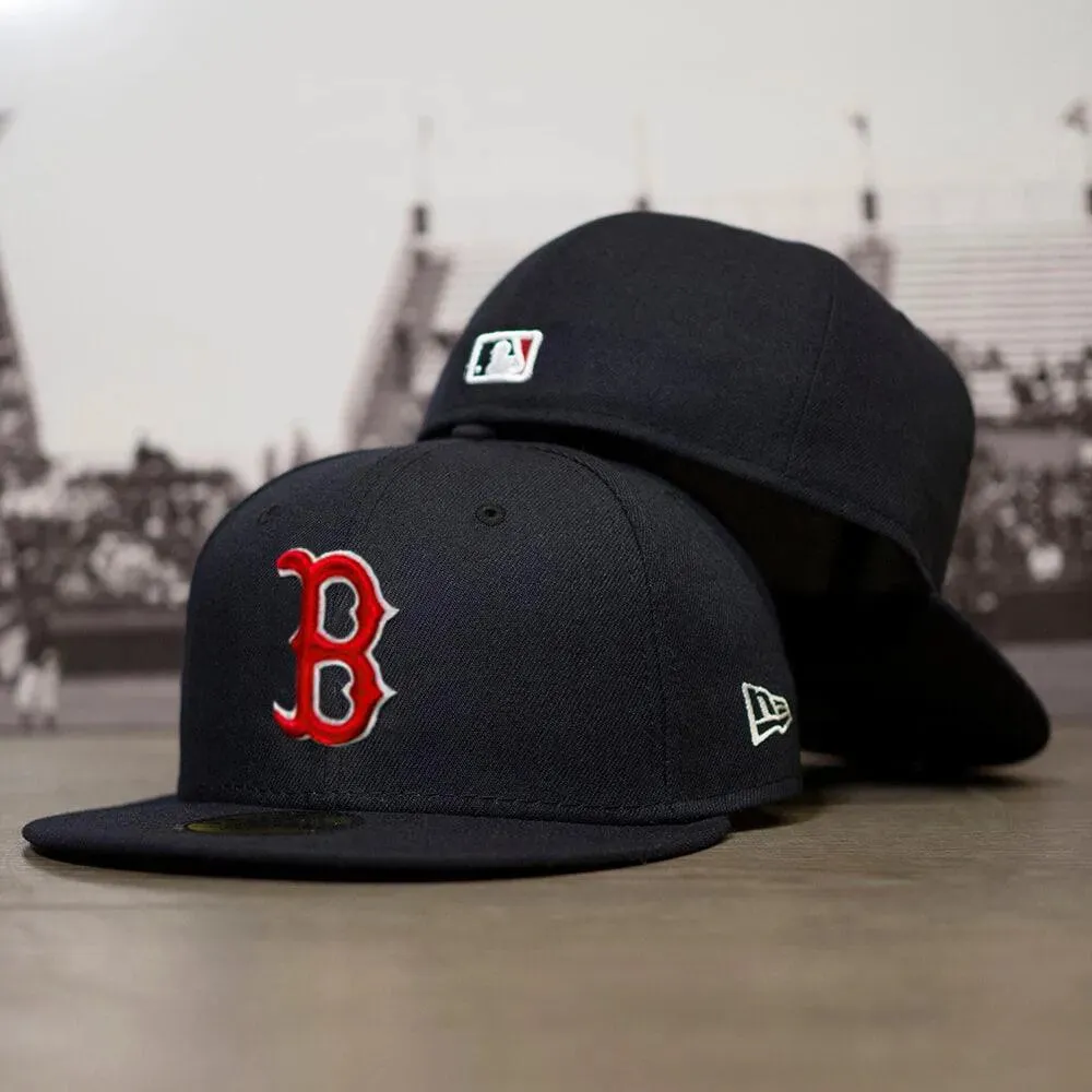 Grab It Before Gone New Era 59Fifty Mlb Authentic Boston Red Sox Team Fitted Cap