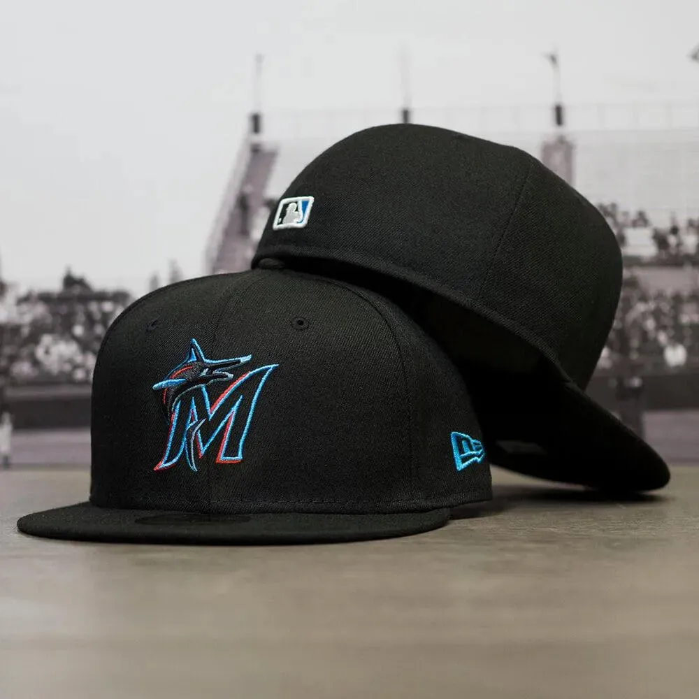 Dont Miss This Deal Must-Have Gift Ideas New Era 59Fifty Mlb Authentic Miami Marlins Team Fitted Cap