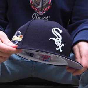 New Era 59Fifty Mlb Chicago White Sox Ws 2005 Navy/Grey Uv Fitted Cap Online Deal Frenzy Daily Deal Frenzy