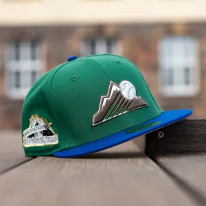 New Era 59Fifty Mlb Colorado Rockies All Star Game 1998 Two Tone / Grey Uv Fitted Cap Must-Shop Sale Weekend Flash Offer