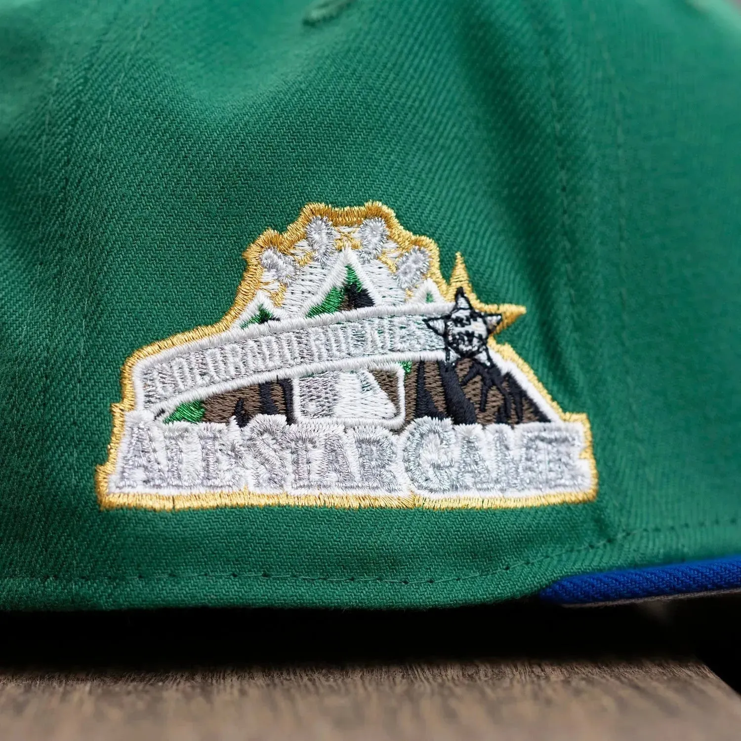 New Era 59Fifty Mlb Colorado Rockies All Star Game 1998 Two Tone / Grey Uv Fitted Cap Price Drop Today