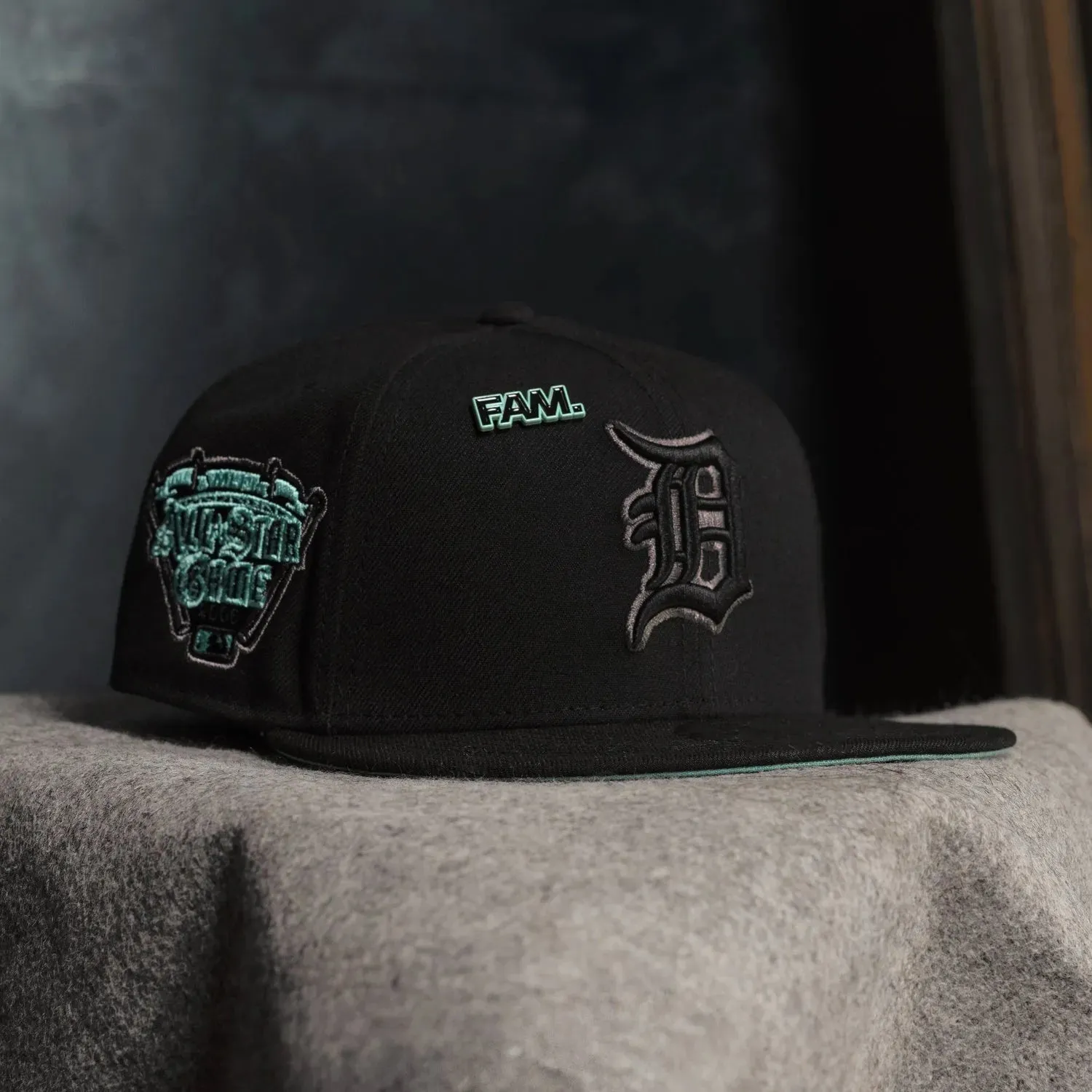 New Era 59Fifty Mlb Detroit Tigers All Star Game 2005 Black / Mint Uv Fitted Cap Todays Special Picks Flash Sale Alert Now