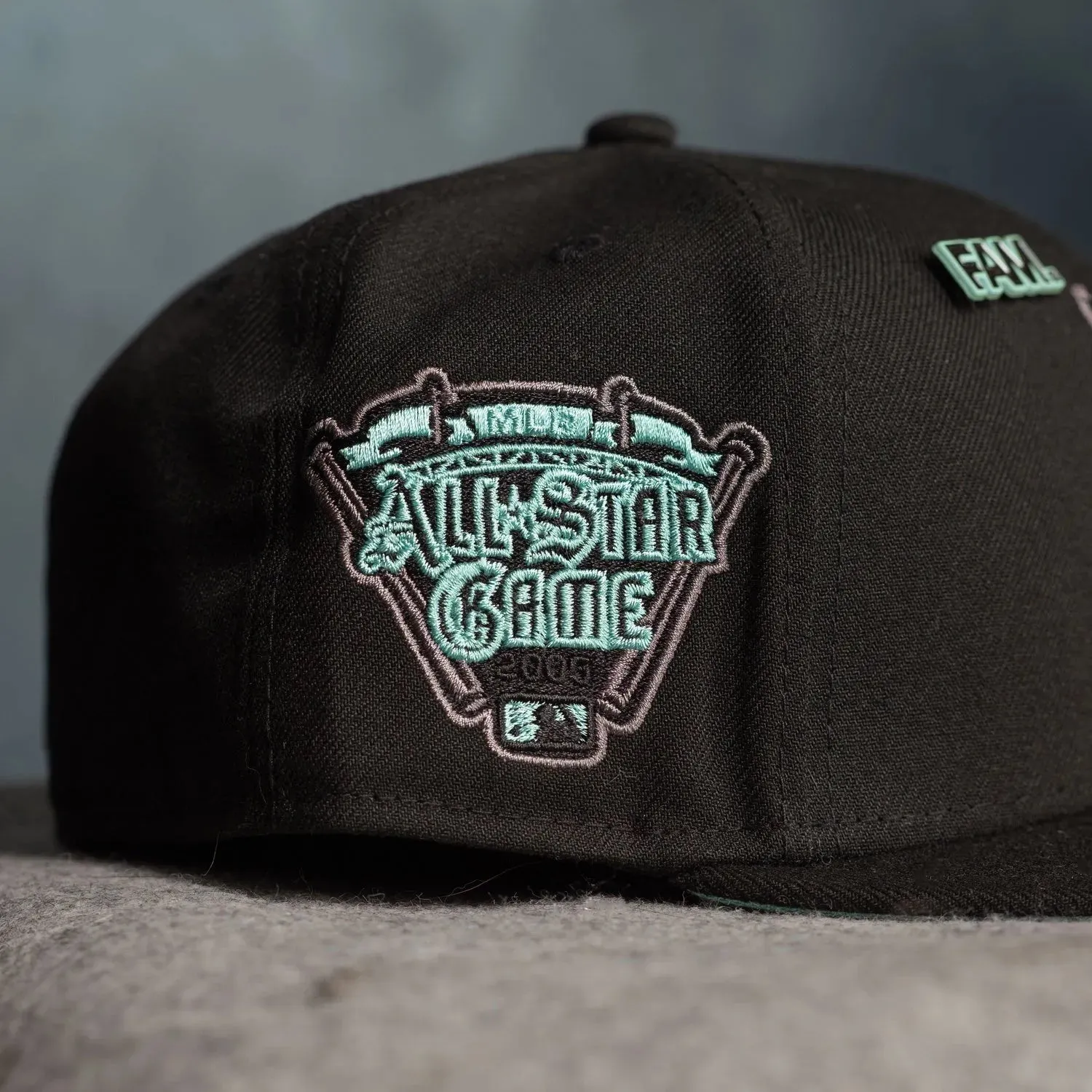Limited Edition Offer Best Deal Online New Era 59Fifty Mlb Detroit Tigers All Star Game 2005 Black / Mint Uv Fitted Cap