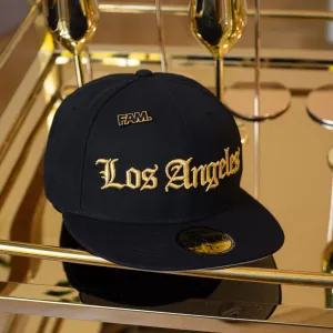 Todays Mega Savings Hot Offer Frenzy New Era 59Fifty Mlb Los Angeles Dodgers Black / Grey Uv Fitted Cap