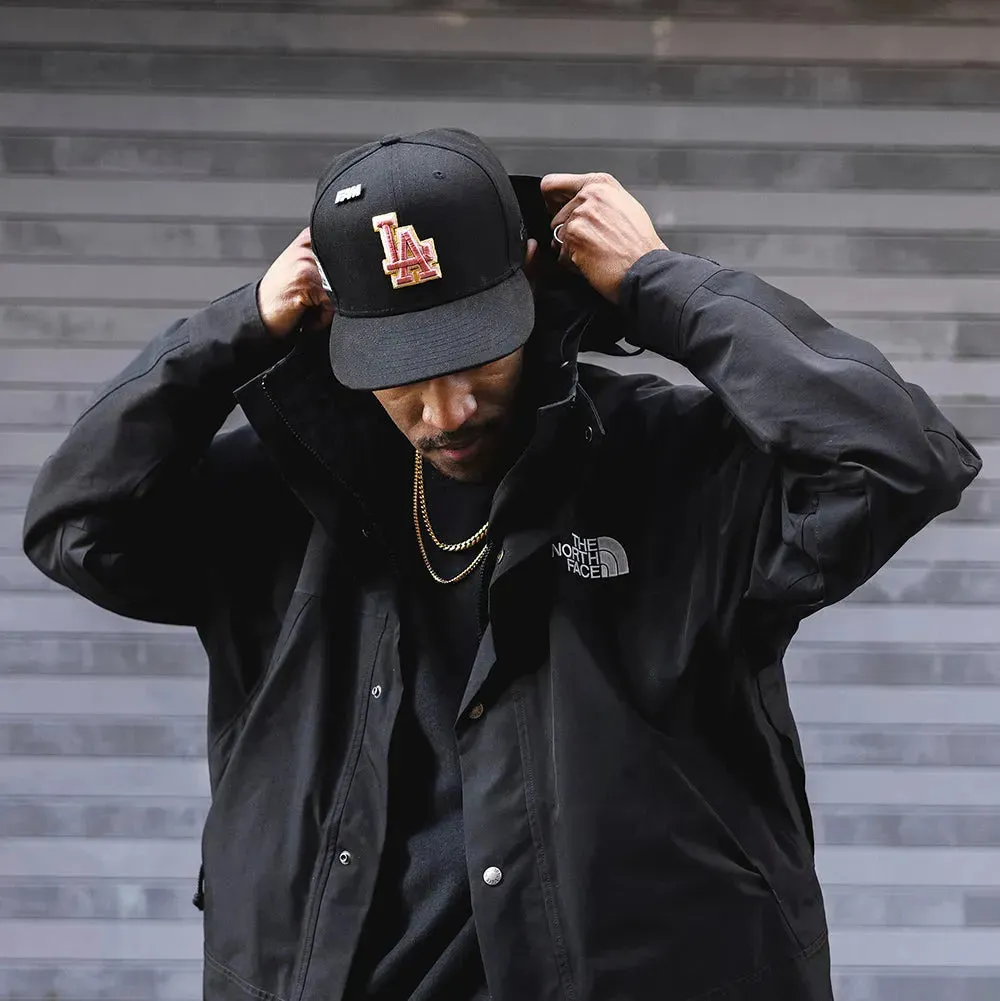 Trending Today Steal New Era 59Fifty Mlb Los Angeles Dodgers Dodgers Stadium 1962 Black / Dark Red Uv Fitted Cap
