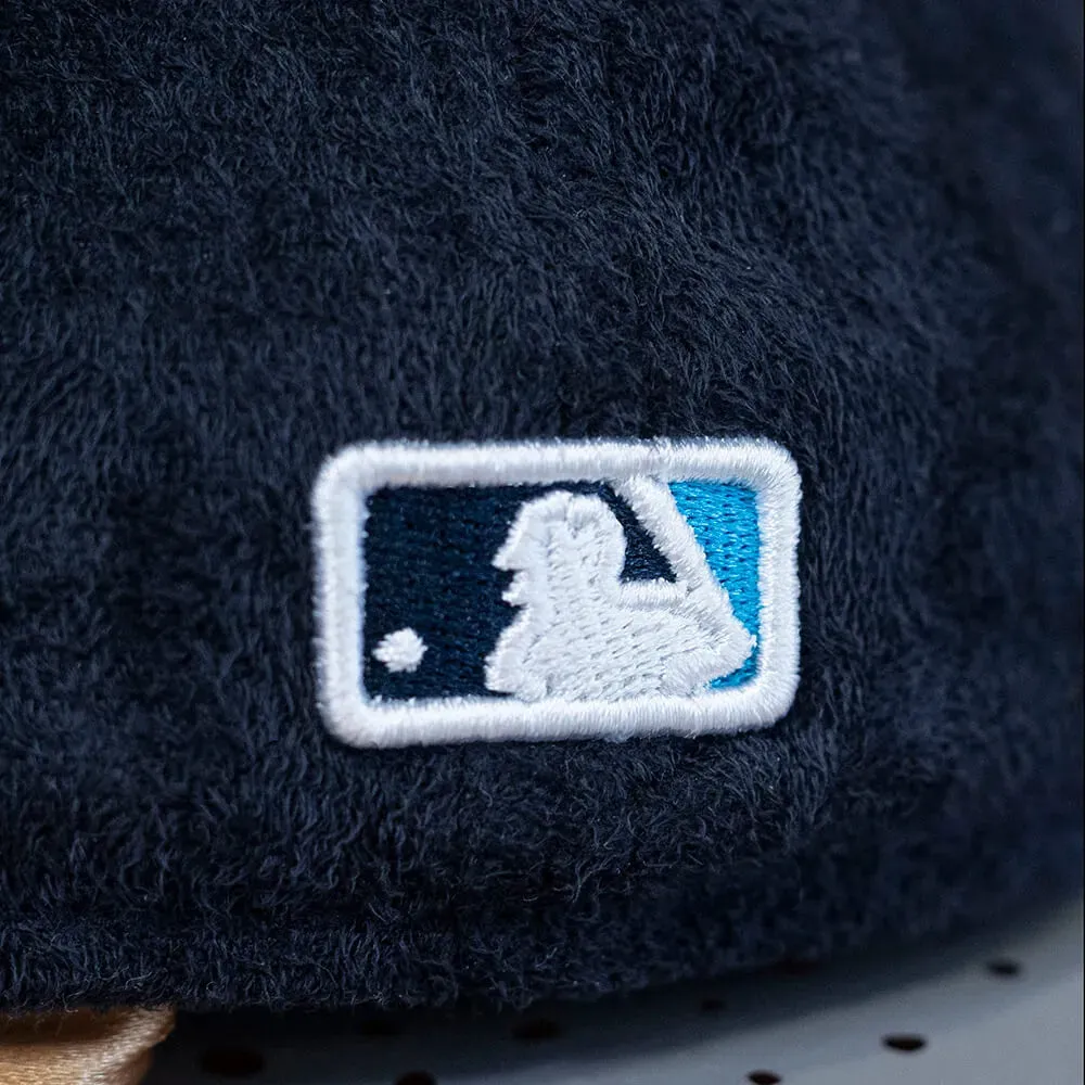 New Era 59Fifty Mlb Los Angeles Dodgers Navy Faux Suede / Grey Uv Fitted Cap Big Hot Sale