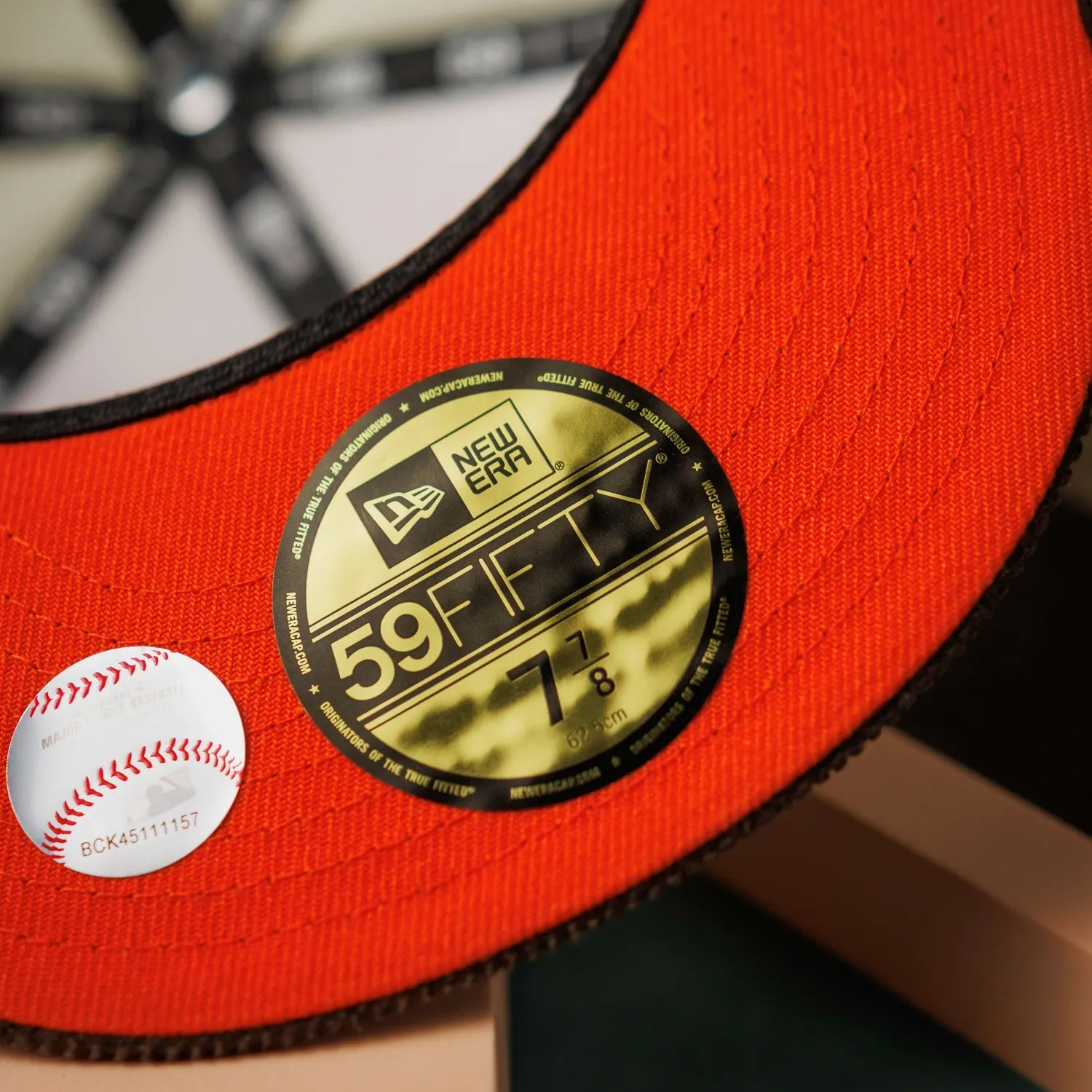 New Era 59Fifty Mlb Los Angeles Dodgers World Series 1963 Two Tone / Orange Uv Fitted Cap Clearance Event Alert