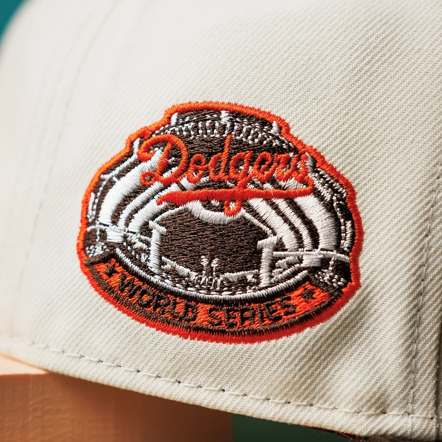 New Era 59Fifty Mlb Los Angeles Dodgers World Series 1963 Two Tone / Orange Uv Fitted Cap Must-Have Steals Hot Deals Today