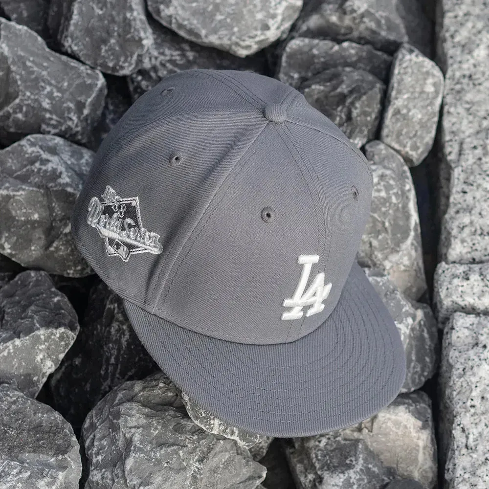 Flash Deal Alert Daily Hot Deal New Era 59Fifty Mlb Los Angeles Dodgers World Series 1988 Grey / Chrome White Uv Fitted Cap