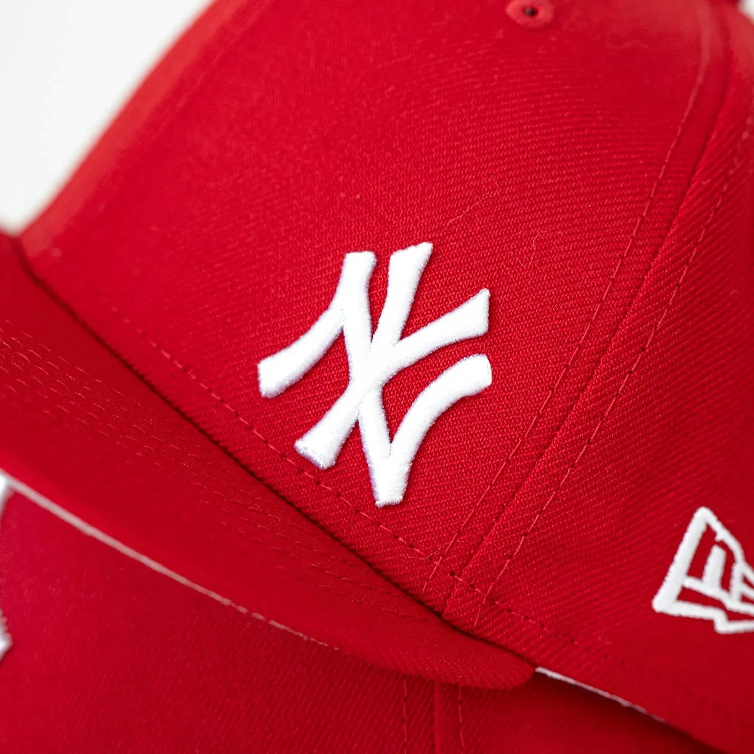 Steal Todays Offer New Era 59Fifty Mlb Mini Logo New York Yankees Red / Grey Uv Wool Fitted Cap