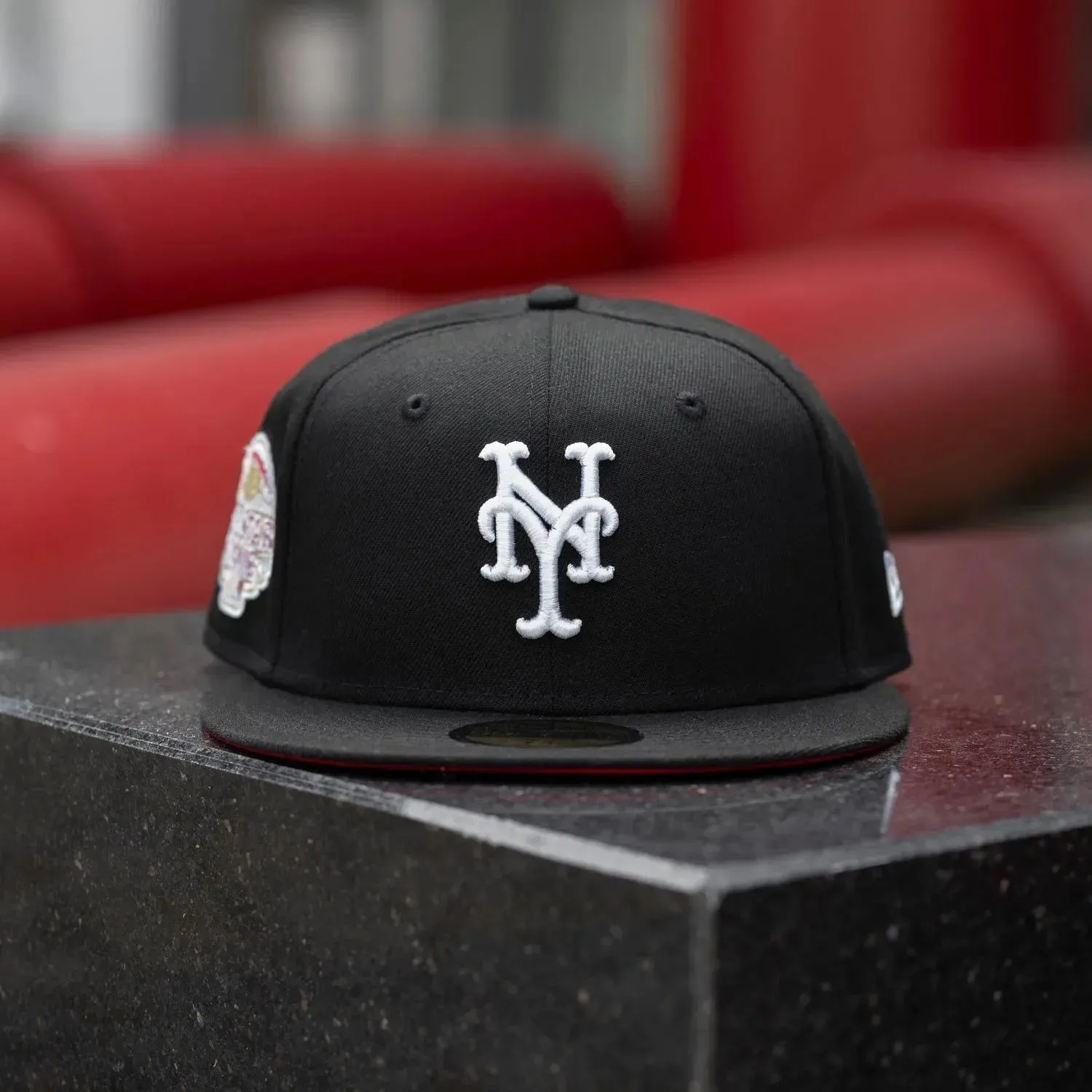 Mega Discount Today Save Today Only New Era 59Fifty Mlb New York Mets All Star Game 2013 Black / Scarlet Red Uv Fitted Cap