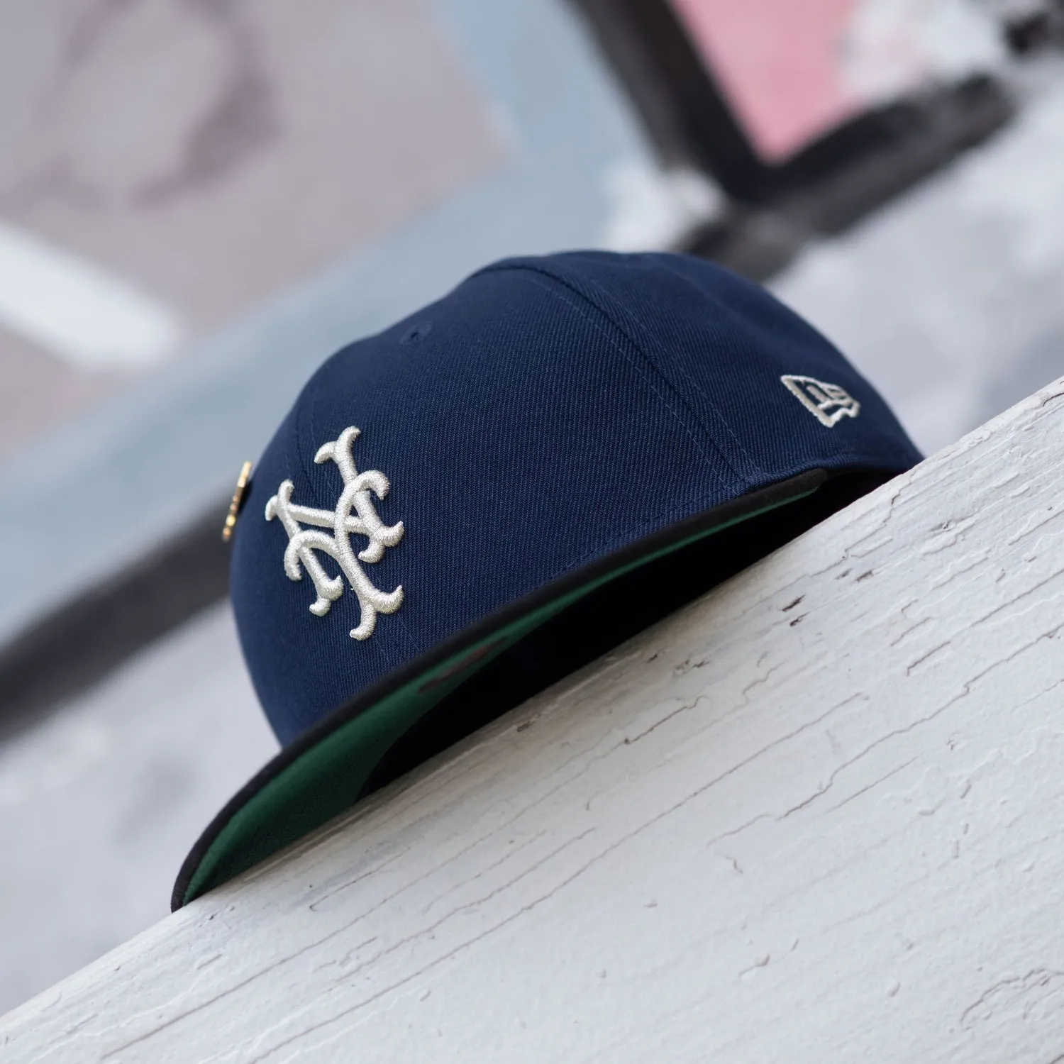 Hot Offer Ending Soon New Era 59Fifty Mlb New York Mets Shea Stadium Two Tone / Kelly Green Uv Fitted Cap